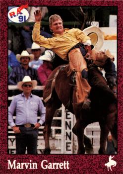 1991 Rodeo America Set B #36 Marvin Garrett Front